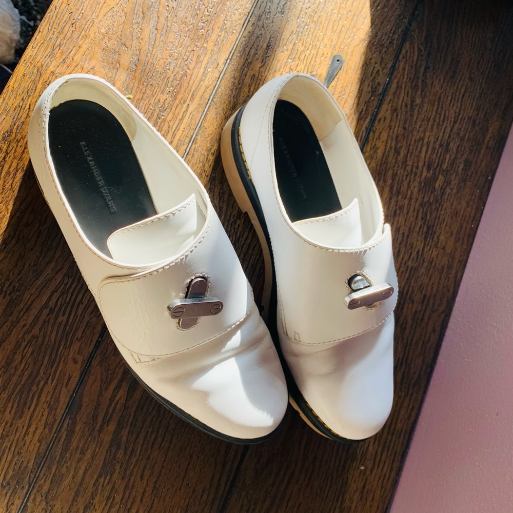 Alexander Wang White Sneakers Platform Oxford - Picture 2 of 11
